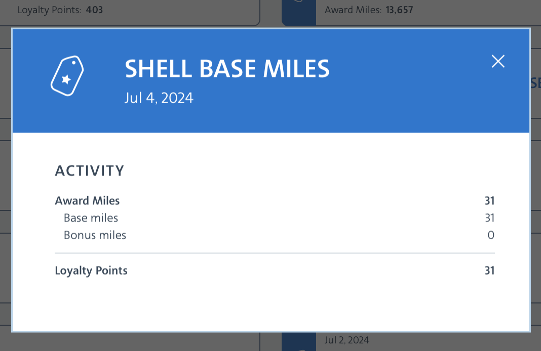 Shell-AA earnings.