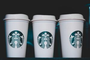 Three Starbucks coffee cups - kevs-Unsplash