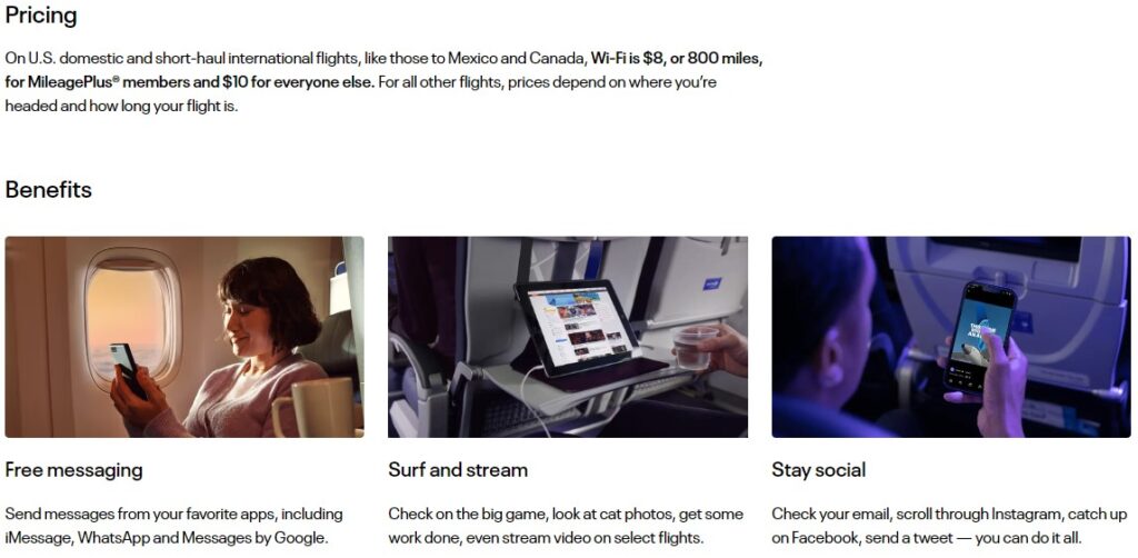 United Wi-Fi Packages