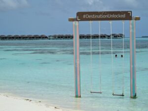 Swings at the Le Meridien Maldives
