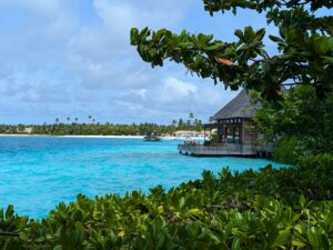 Popular restaurant at the Waldorf Astoria Maldives