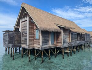 Waldorf Astoria overwater villa