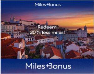 Aegean Miles + Bonus award sale banner