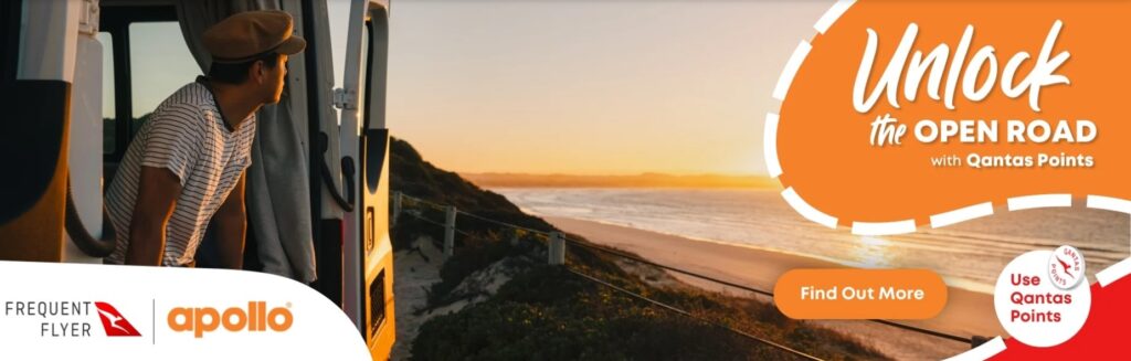 Qantas Points with Campervans in Australia