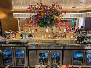 Bar at the JFK Delta One Lounge