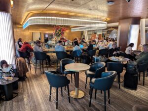 JFK Delta One Lounge bar room