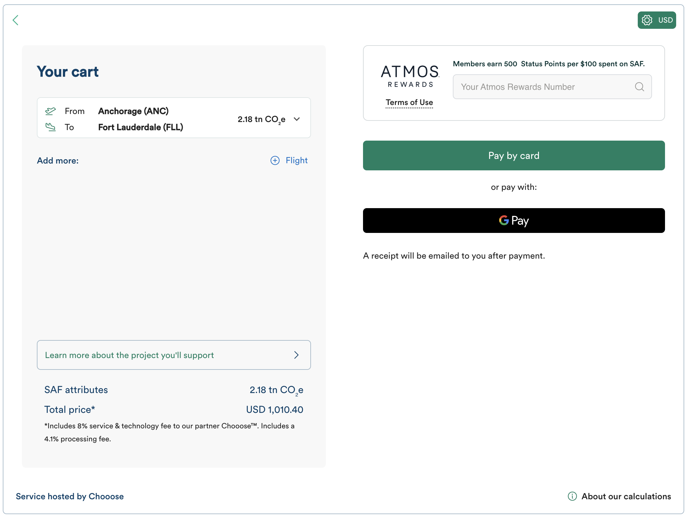 Buy Alaska status points with SAF contribution.