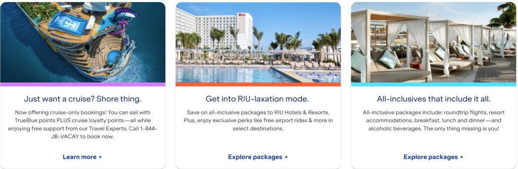 JetBlue Vacations Packages