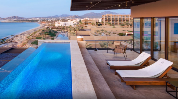 a photo from a balcony at the Casa Maat at JW Marriott Los Cabos Beach Resort & Spa