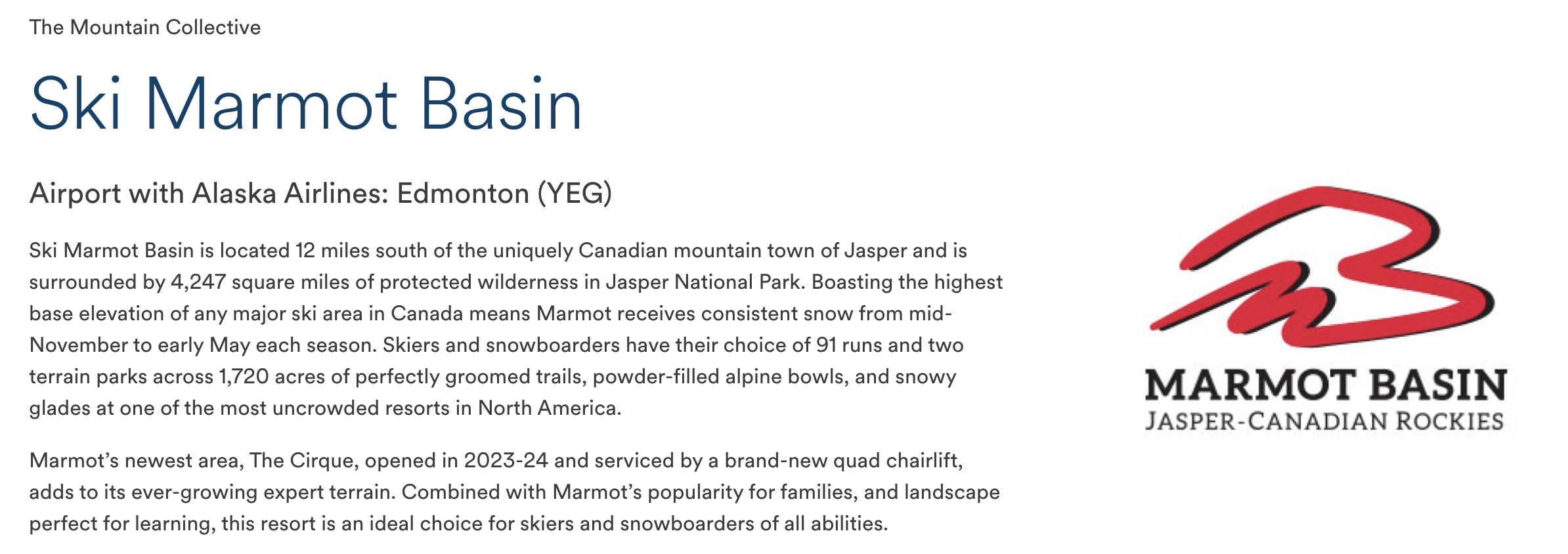 Alaska Ski Free Ski Marmot Resort