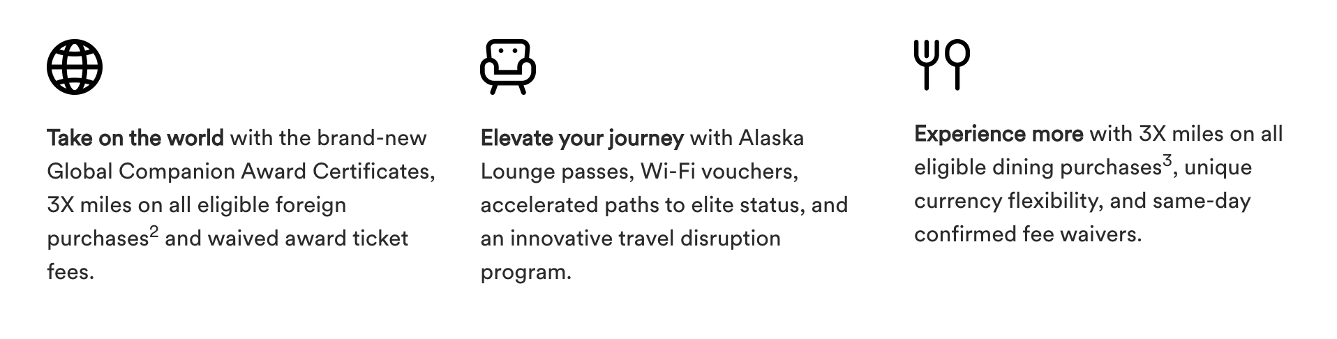 New Alaska Credit Card Perks