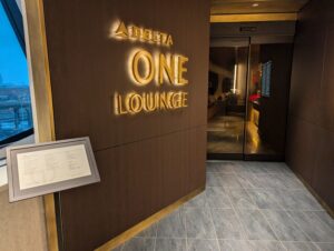 Delta One Lounge Boston restaurant entrance
