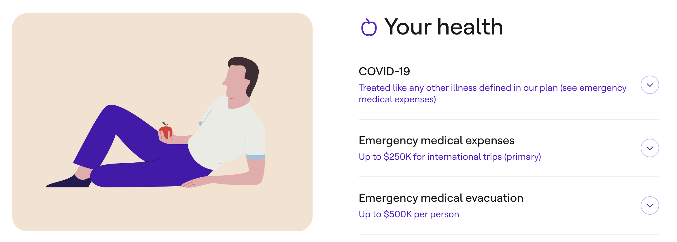 Health protections with Faye Travel Insurance