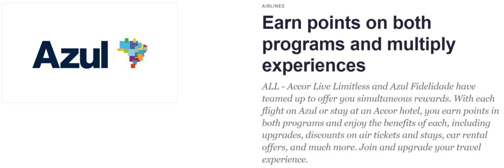 Accor and Azul Partnership