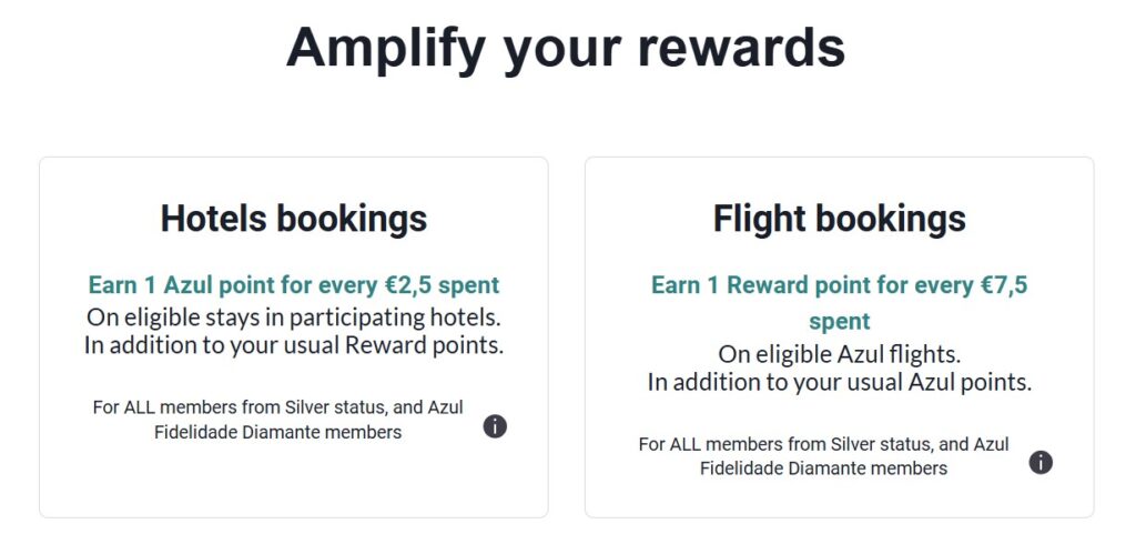 Accor and Azul Reciprocal Rewards