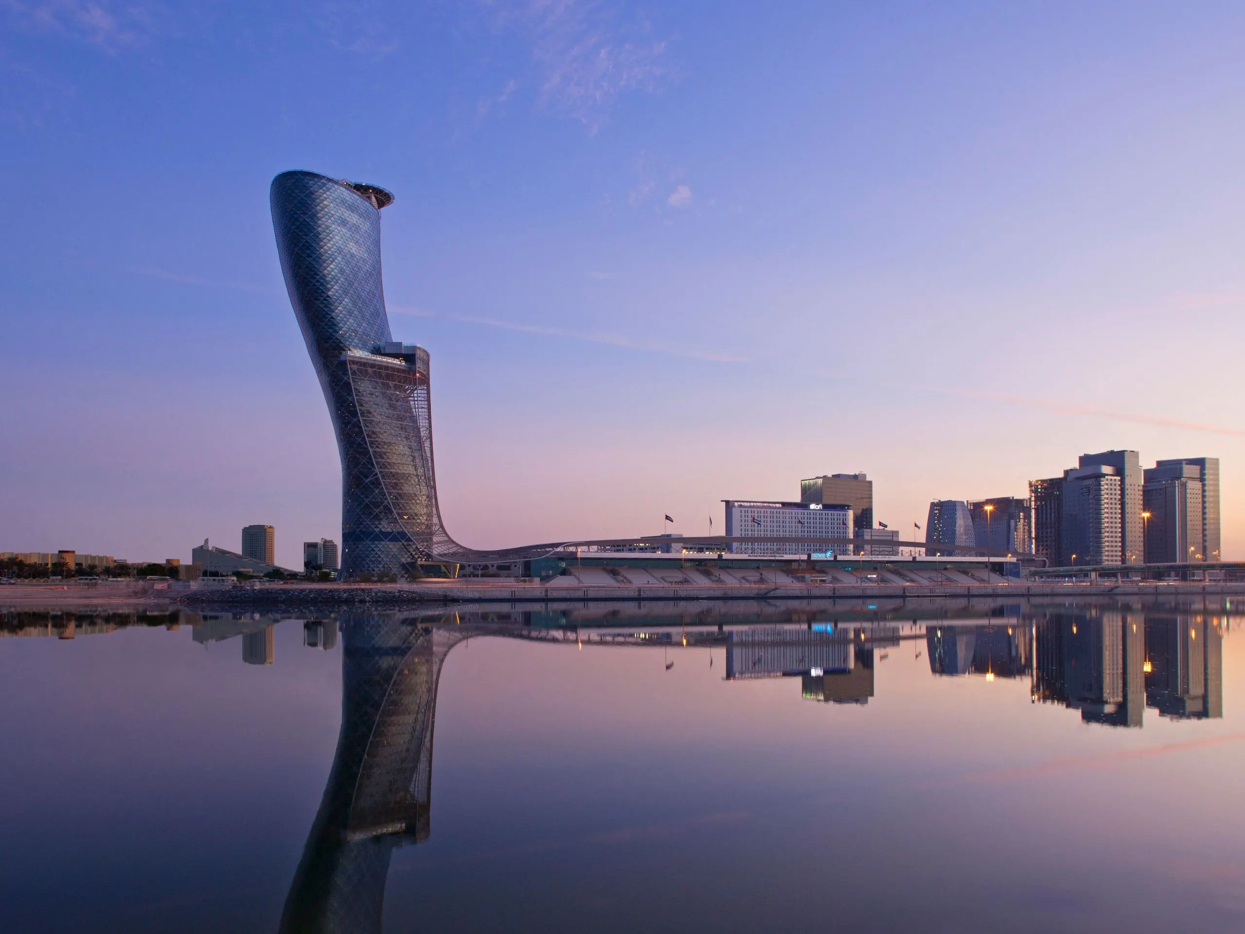 Andaz Capital Gate Abu Dhabi exterior