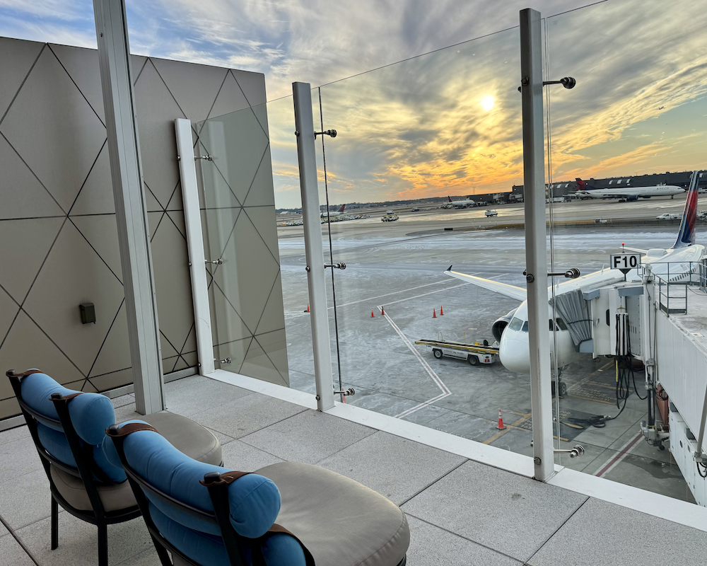 Tarmac view from the Delta SkyClub at ATL.