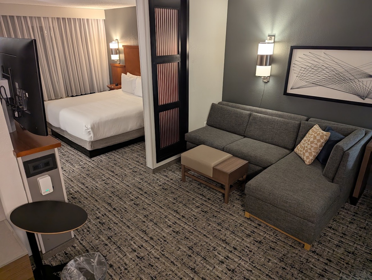 Photo of renovated room at the Hyatt Place Atlanta Airport South