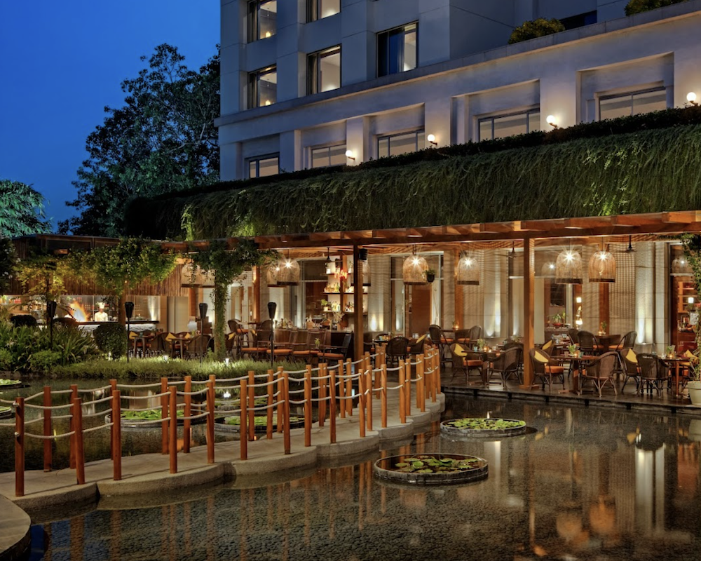 Exterior of the Park Hyatt Chennai.