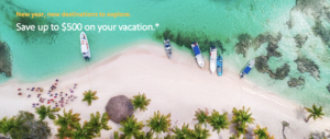 Southwest Vacations promo banner