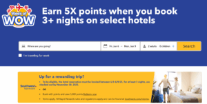 Southwest hotels promo banner