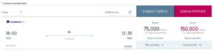 Aeromiexco award from Mexico City to Madrid