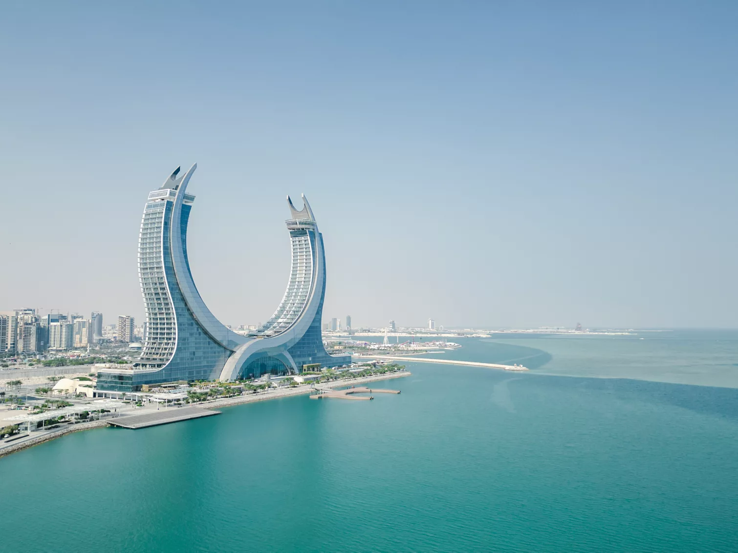 Raffles Doha facade