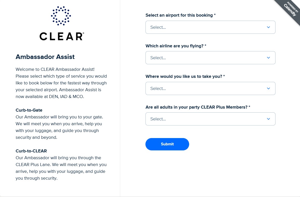 CLEAR ambassador assist