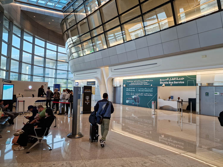 Abu Dhabi Airport Shuttle Service