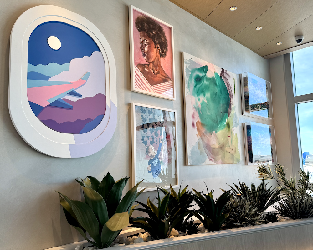 Capital One Lounge Las Vegas artwork