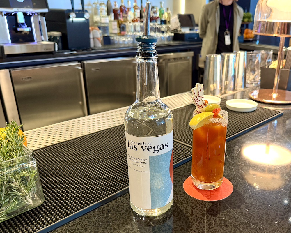 Capital One Lounge Las Vegas signature beverage