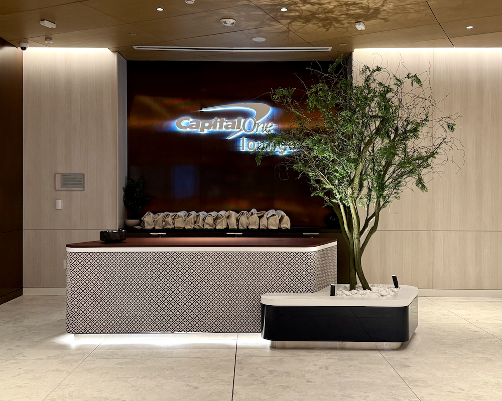 Capital One Lounge Las Vegas entryway