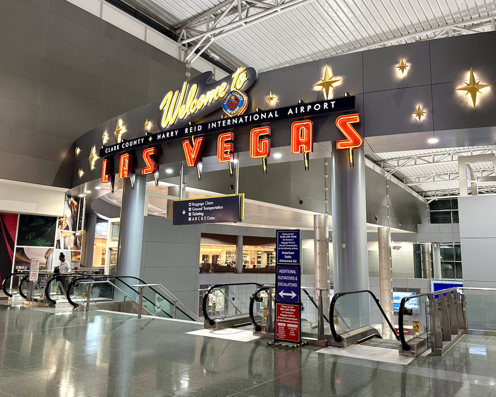 Capital One Lounge Las Vegas entryway