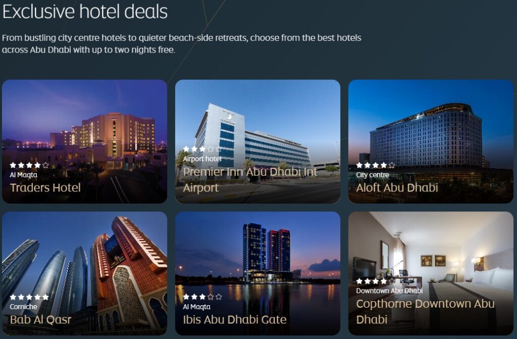 Etihad Stopover Hotels