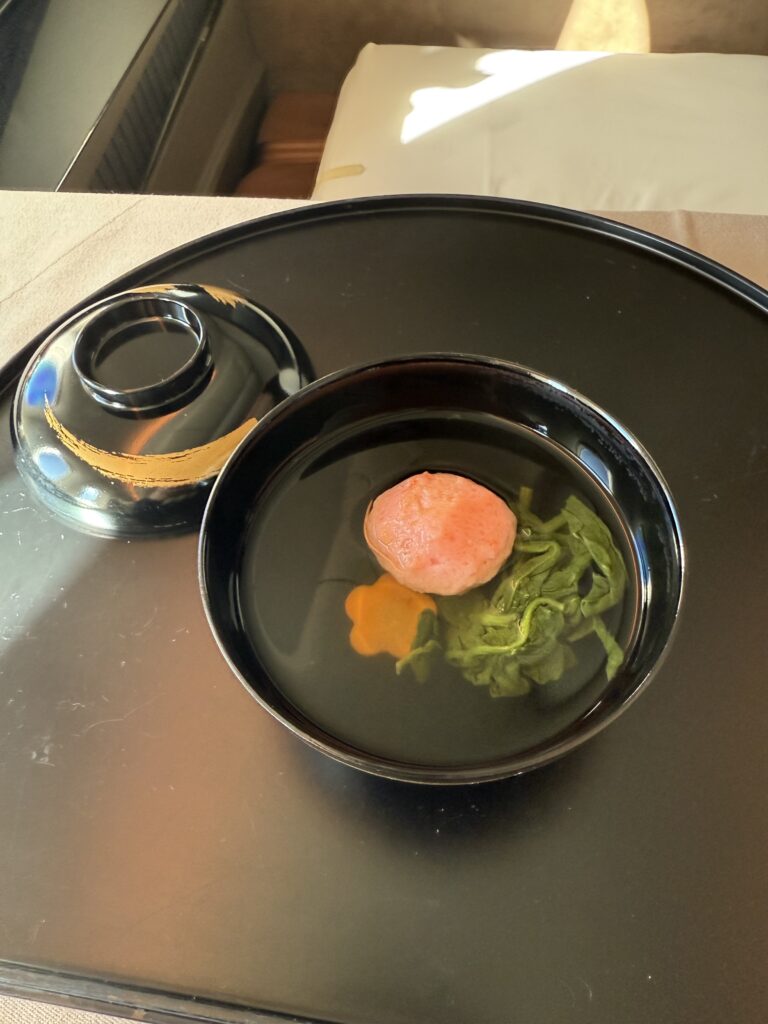 Japanese appetizer. Credit: Cameron Laufer/AwardWallet