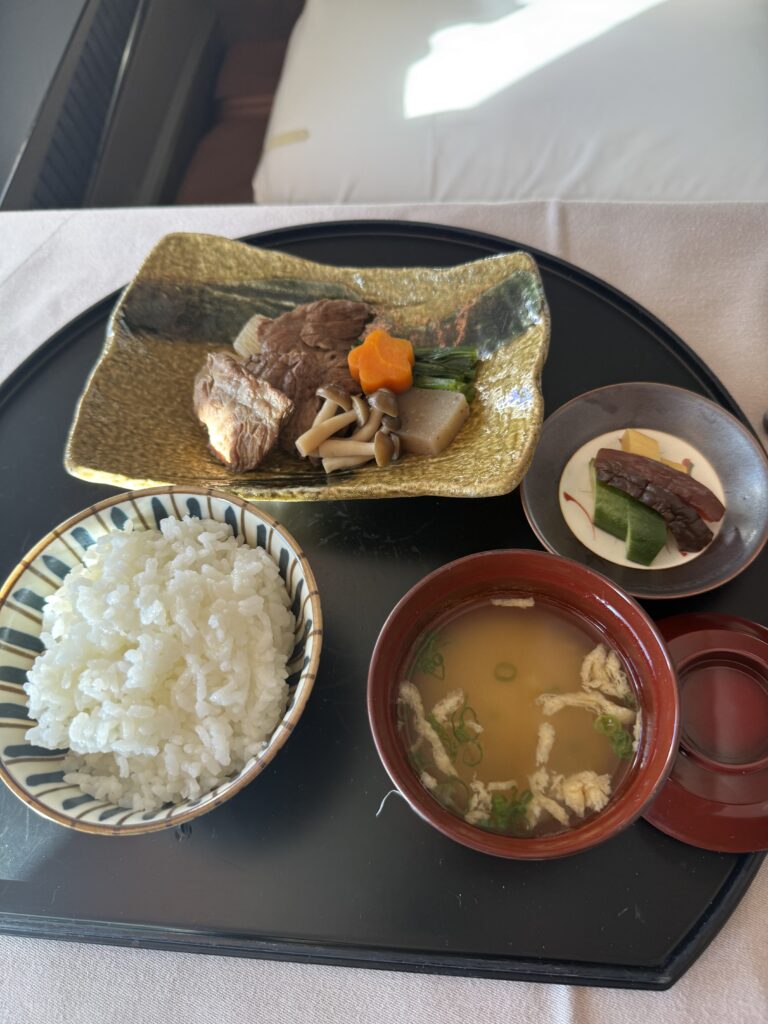 Japanese meal. Credit: Cameron Laufer/AwardWallet