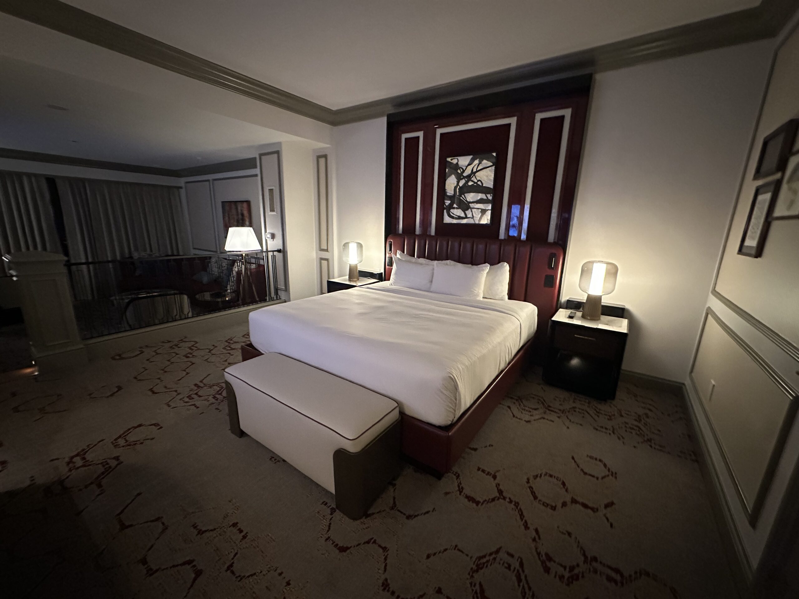 Venetian Suite bed