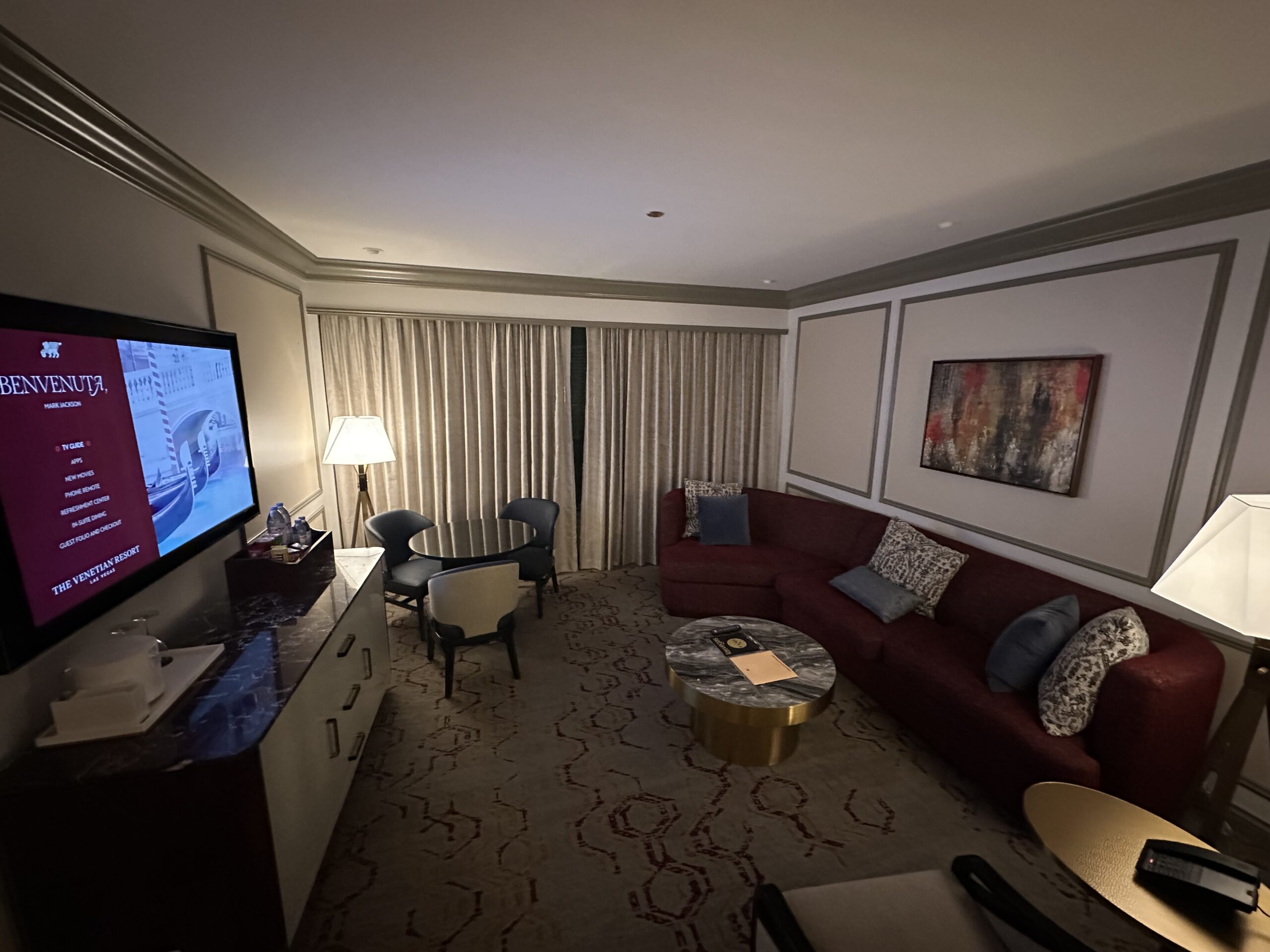 Venetian Suite Living Room
