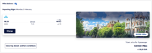 Flying Blue award from Chicago to Amsterdam for 60k Flying Blue miles in business class