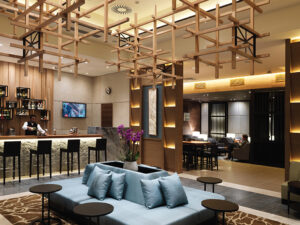 Priority Pass Plaza Premium Lounge in LHR.