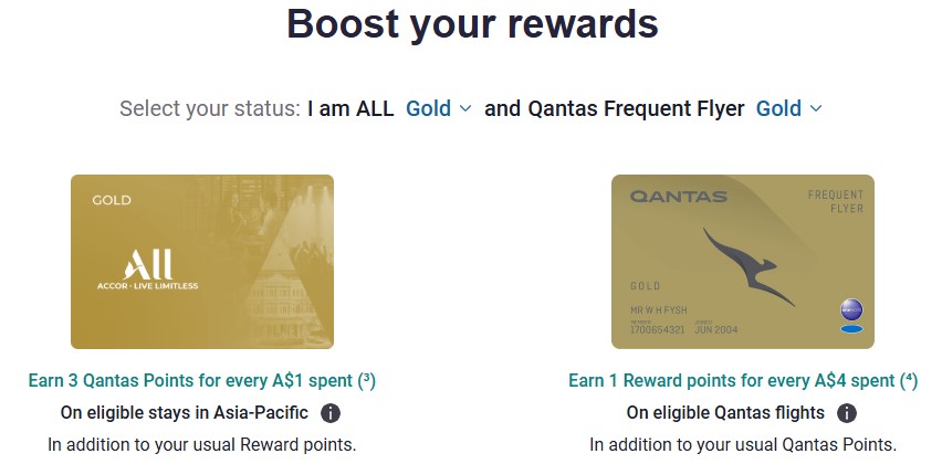 Accor Qantas Double Dipping Rewards