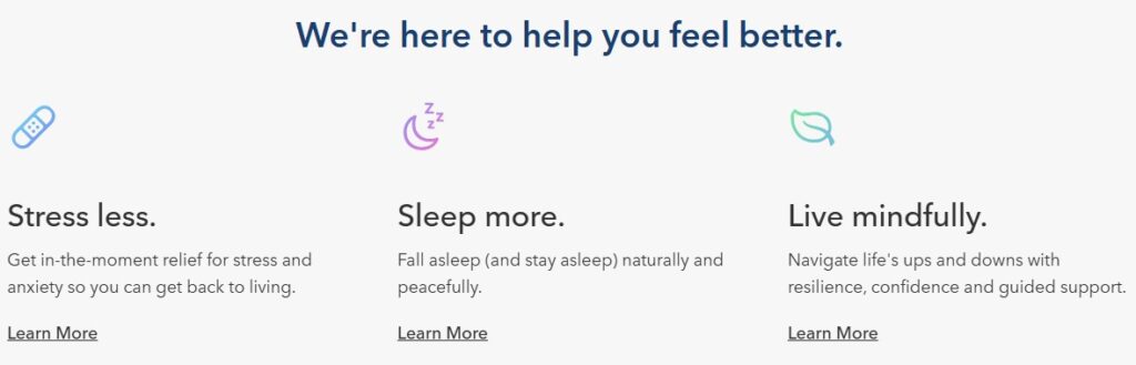 Calm Benefits