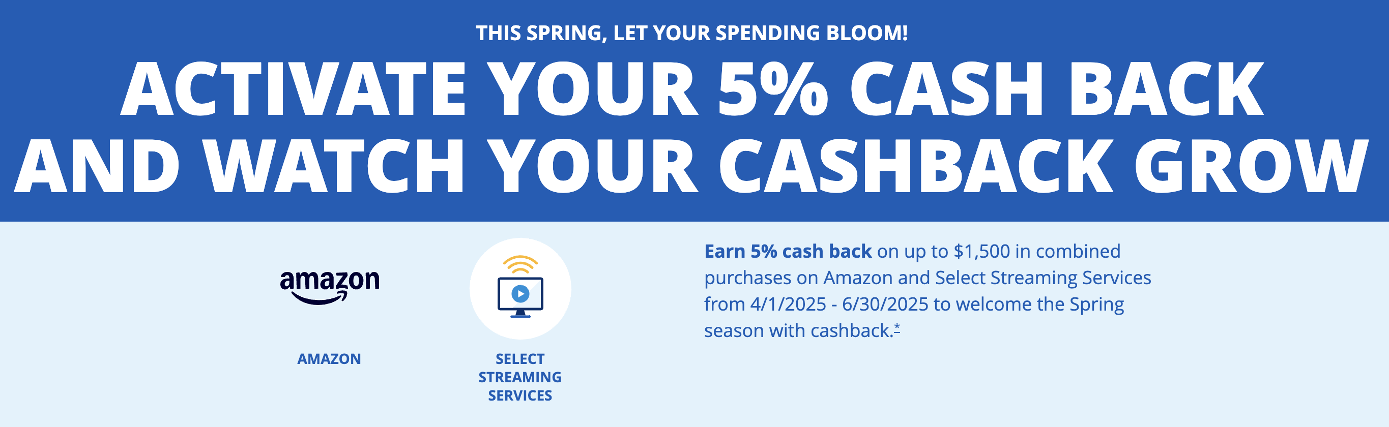 Chase 5% categories for Q2 2025.