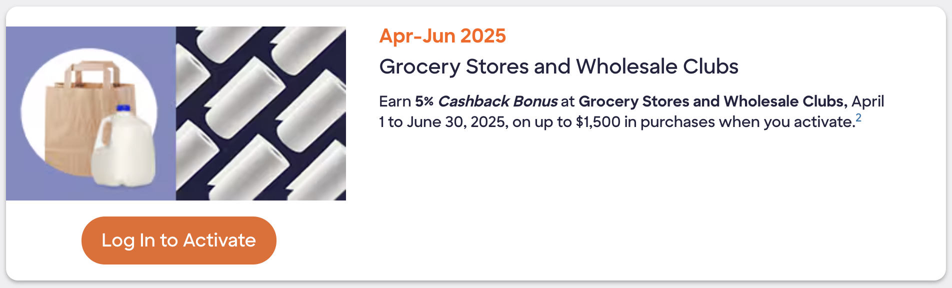Discover cash back categories for Q2 2025
