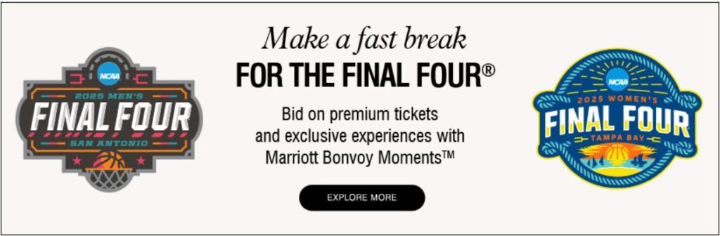 Marriott March Madness Final Four 2025 Tickets