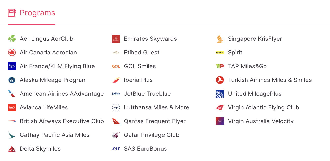 Roame.Travel tracked airlines.