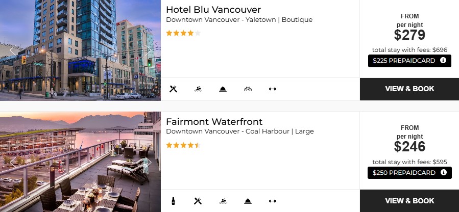 Stay Vancouver Hotel Examples 2025