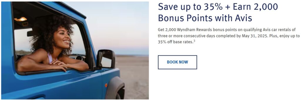 Wyndham Avis Promotion Member Month 2025