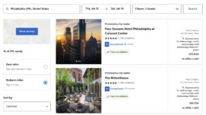 Redeem AA miles for hotel stays through AAHotels