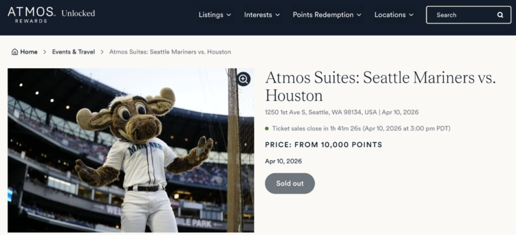 Screenshot of Atmos Rewards Unlocked listing